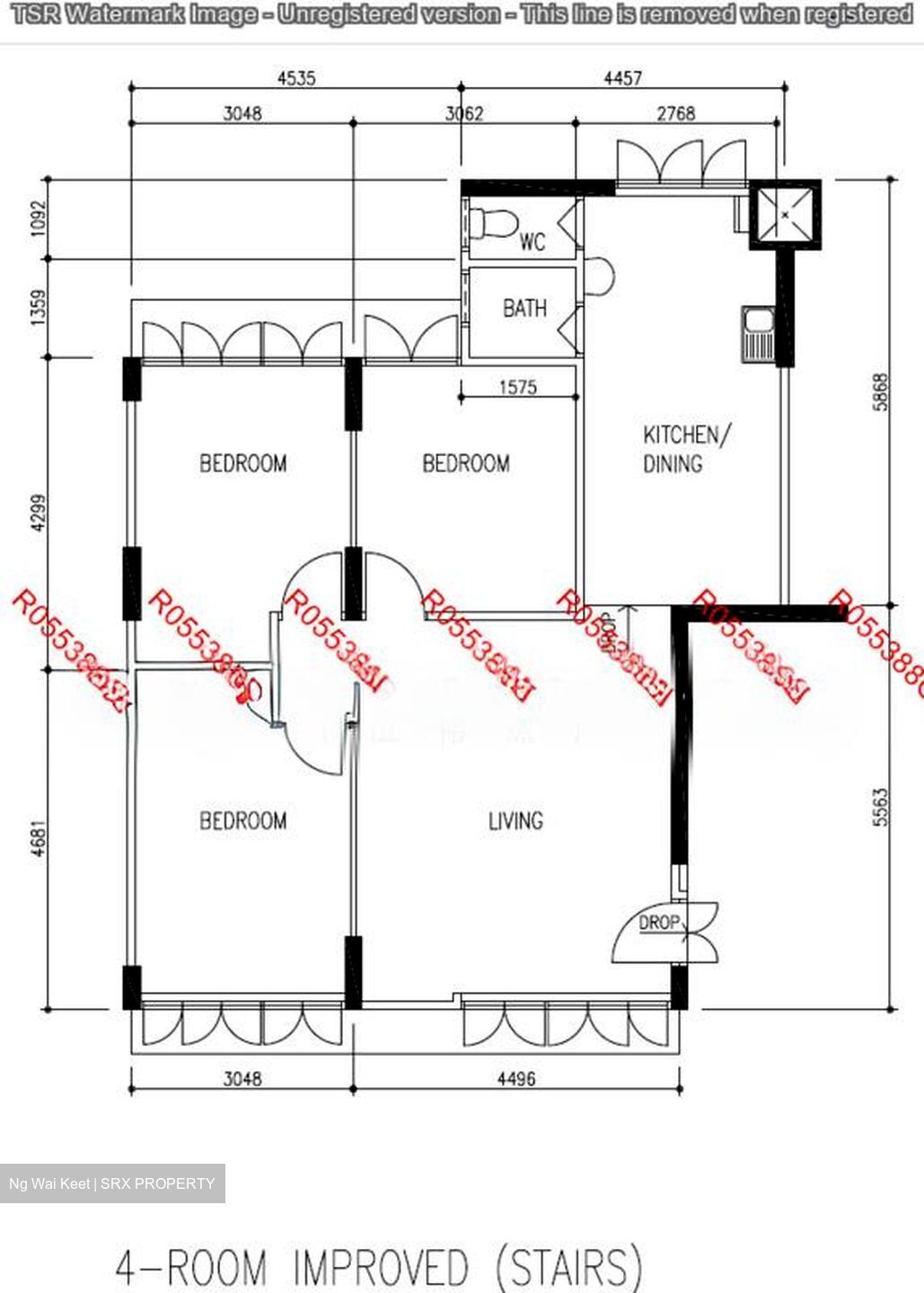 Blk 15 Hougang View (Hougang), HDB 4 Rooms #587259451